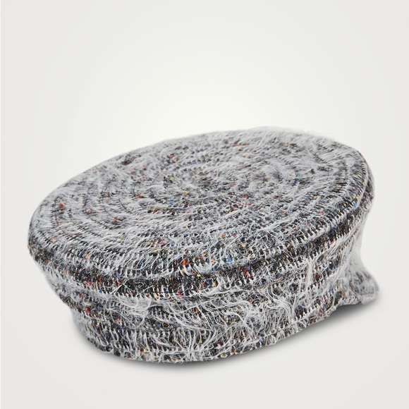 RUSLAN BAGINSKIY Woven cotton-blend bakerboy cap size S main image 6